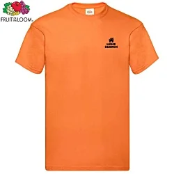 Fruit of the Loom Original T-shirt - Colours - Printed