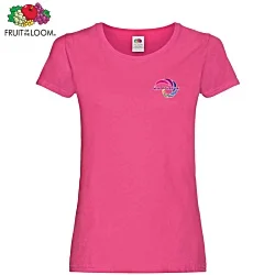 Fruit of the Loom Women's Original T-shirt - Colours - Digital Print