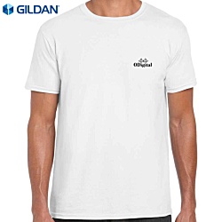 Gildan Softstyle T-Shirt - White - Printed