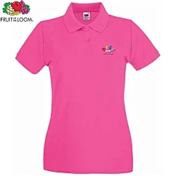 Fruit of the Loom Women's Premium Polo Shirt - Embroidered