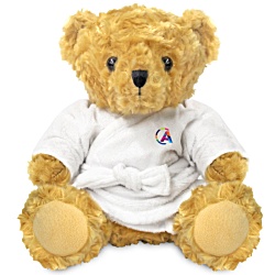 19cm Victoria Bear with Dressing Gown