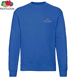 Fruit of the Loom Classic Drop Shoulder Sweatshirt - Embroidered