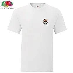 Fruit of the Loom Iconic 150 T-Shirt - White - Digital Print