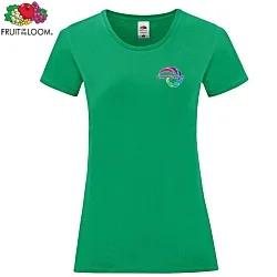Fruit of the Loom Women's Iconic 150 T-Shirt - Colours - Digital Print
