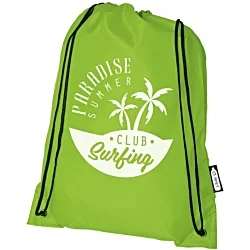 Oriole Recycled Drawstring Bag - 3 Day