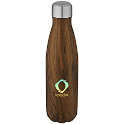 Cove 500ml Wood-Look Vacuum Insulated Bottle - Digital Wrap