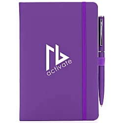 Wilson A5 Notebook with Pen - Plain Pen
