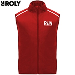 Roly Unisex Jannu Running Bodywarmer - Printed