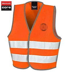 Result Core Kids Hi-Viz Safety Vest - Printed