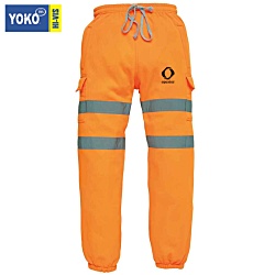 Yoko Hi-Vis Jog Pants - Printed