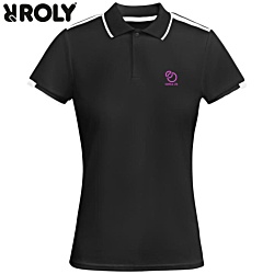 Tamil Women's Sports Polo Shirt - Print