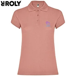 Star Women's Polo Shirt - Digital Print