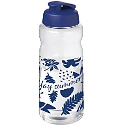 Big Base Sports Bottle - Flip Lid - Printed - 2 Day