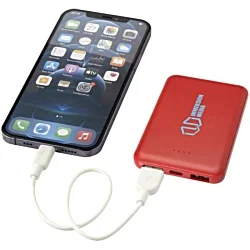 Asama Type-C Recycled Plastic Powerbank 5000mAh - Printed