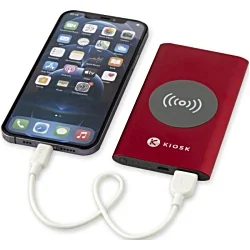 Juice Type-C Recycled Aluminium Wireless Powerbank 4000mAh - Engraved