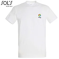 SOL's Imperial T-Shirt - White - Digital Print