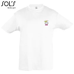 SOL's Regent Kids' T-Shirt - White - Digital Print