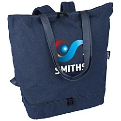 Recycled Tote Backpack - Digital Print