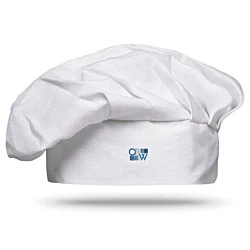 Cotton Chef's Hat - Embroidered