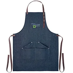 Denim Apron - Embroidered