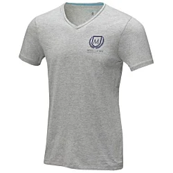 Kawartha Men's Organic Cotton V-Neck T-Shirt - Printed - Clearance