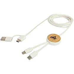 Chechia 5-in-1 Data Sync & Fast Charge Cable - Printed