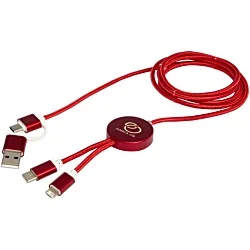 Alasia 5-in-1 Data Sync & Fast Charge Cable - Printed