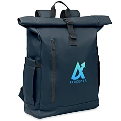 Bangkok Roll-Top Laptop Backpack - Digital Print