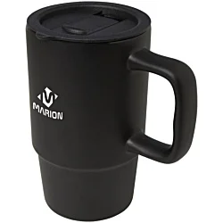 Carter Ceramic Mug with Lid - Wrap-Around Print