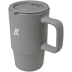 Carter Ceramic Mug with Lid - Engraved