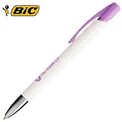 BIC® Media Clic Pen Advance Pen - White Barrel