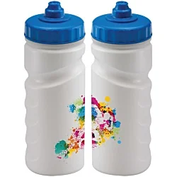 500ml Finger Grip Sports Bottle - Valve Cap - Full Colour