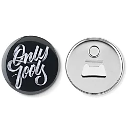 Button Magnet Bottle Opener