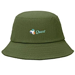Scoop Corduroy Bucket Hat - Digital Print