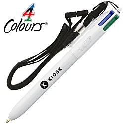 BIC® 4 Colours Eco Pen with Lanyard