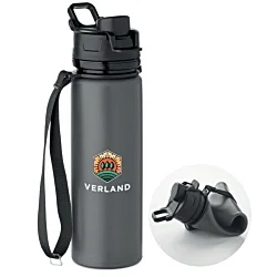 Lett 500ml Foldable Silicone Sport Bottle - Digital Print