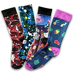 Cotton Socks with 360° Print