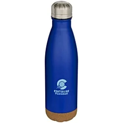Cove 500ml Vacuum Insulated Bottle with Cork Base - Budget Print