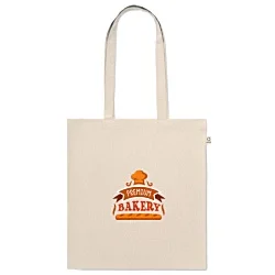 Viveka Recycled Cotton Tote - Natural - Digital Print