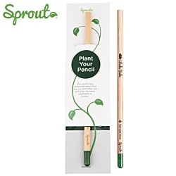 Sprout™ Pencil with Info Sleeve - Clearance