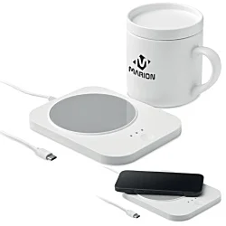 Siroter Wireless Charger & Cup Warmer - Printed Mug