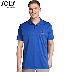 SOL's Pitcher Unisex Recycled Polo Shirt - Digital Print