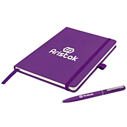 Watson A5 Notebook with Pen - Printed Pen