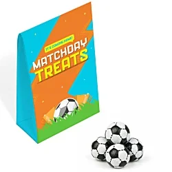 Eco Carton - Chocolate Footballs