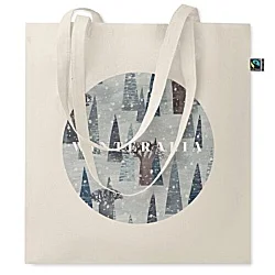 Osole Fairtrade Premium Cotton Tote - Natural - Digital Print
