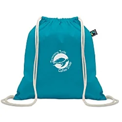 Osole Fairtrade Premium Cotton Drawstring Bag - Colours - Printed