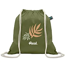 Osole Fairtrade Premium Cotton Drawstring Bag - Colours - Digital Print