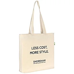Shoreham Recycled Tote - Natural - Printed