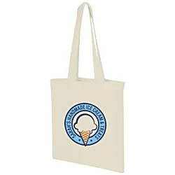 Carolina Cotton Tote Bag - Natural - Digital Print