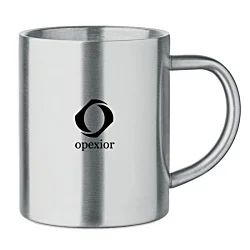 Util Recycled Stainless Steel Mug 260ml - Wrap-Around Print